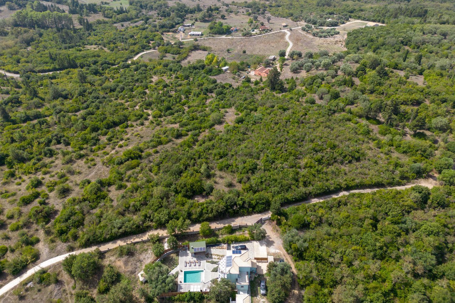 Villa Serenity - Off Grid Villa Pouládes Buitenkant foto